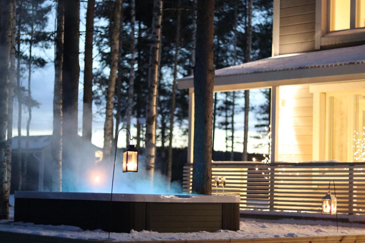 Luxurious Villa Snow With Jacuzzi Rovaniemi Exterior foto